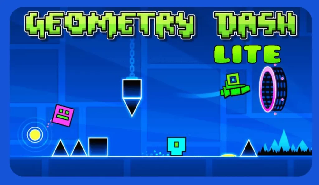 Geometry dash lite  for iOS gameplay