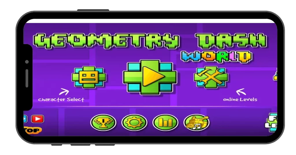 geometry dash game screenshot